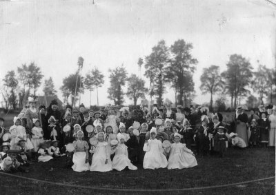 May Day at Radley - date unknown but probably 1890s