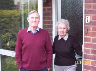 David Buckle and his wife Beryl pictured in July 2003